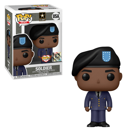 Funko POP! Pops! with Purpose: Army - Male 1 (Service Uniform) Vinyl Figure - The Mage's Emporium Shumi Toys & Gifts Shopify Collective Shumi Toys & Gifts Used English POP! Vinyl Japanese Style Comic Book