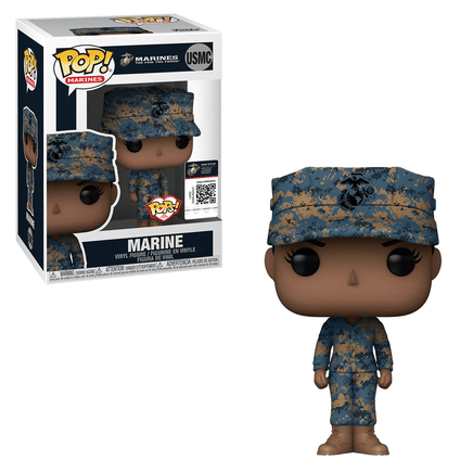 Funko POP! Pops! with Purpose: Military - Marine Female (African American) Vinyl Figure - The Mage's Emporium Shumi Toys & Gifts Shopify Collective Shumi Toys & Gifts Used English POP! Vinyl Japanese Style Comic Book