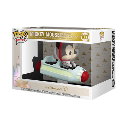 Funko POP! Rides: Walt Disney World 50th - Space Mountain with Mickey Mouse Vinyl Figure #107 - The Mage's Emporium Shumi Toys & Gifts Shopify Collective Shumi Toys & Gifts Used English POP! Rides Japanese Style Comic Book