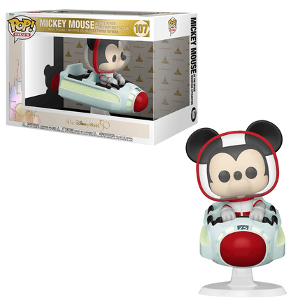 Funko POP! Rides: Walt Disney World 50th - Space Mountain with Mickey Mouse Vinyl Figure #107 - The Mage's Emporium Shumi Toys & Gifts Shopify Collective Shumi Toys & Gifts Used English POP! Rides Japanese Style Comic Book
