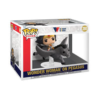 Funko Pop! Rides Super Deluxe: Wonder Woman 80th Anniversary - Wonder Woman on Pegasus #280