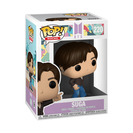 Funko POP! Rocks: BTS - Suga (Dynamite) Vinyl Figure #220 - The Mage's Emporium Shumi Toys & Gifts Shopify Collective Shumi Toys & Gifts Used English POP! Vinyl Japanese Style Comic Book