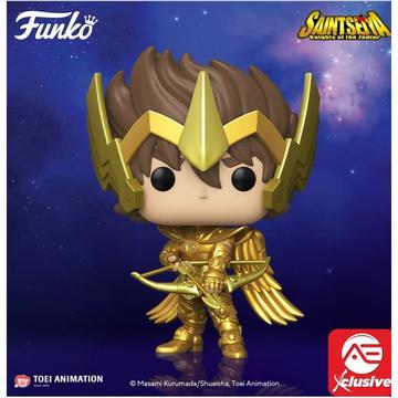 Funko POP! Saint Seiya - Sagittarius Seiya Vinyl Figure Alliance Entertainment Exclusive - The Mage's Emporium Shumi Toys & Gifts Shopify Collective Shumi Toys & Gifts Used English Exclusives Japanese Style Comic Book