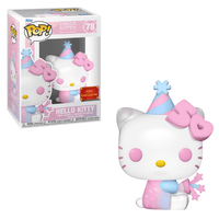 Funko POP! Sanrio: Hello Kitty 50th Anniversary - Hello Kitty with Party Hat Vinyl Figure #78 Asia Pacific Exclusive - The Mage's Emporium Shumi Toys & Gifts Shopify Collective Shumi Toys & Gifts Used English Exclusives Japanese Style Comic Book