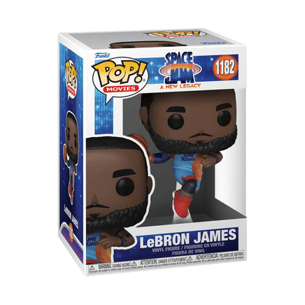 Funko POP! Space Jam - Lebron James Leaping Vinyl Figure #1182 - The Mage's Emporium Shumi Toys & Gifts Shopify Collective Shumi Toys & Gifts Used English POP! Vinyl Japanese Style Comic Book