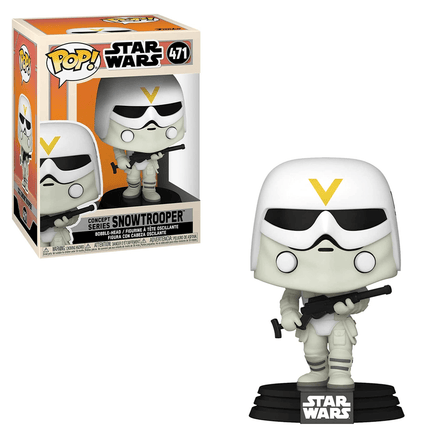Funko POP! Star Wars: Concept - Snowtrooper Vinyl Figure #471 - The Mage's Emporium Shumi Toys & Gifts Shopify Collective Shumi Toys & Gifts Used English POP! Vinyl Japanese Style Comic Book