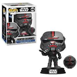 Funko POP! Star Wars: The Bad Batch - Hunter Kamino with Pin Vinyl Figure #446 Special Edition Exclusive - The Mage's Emporium Shumi Toys & Gifts Shopify Collective Shumi Toys & Gifts Used English Exclusives Japanese Style Comic Book