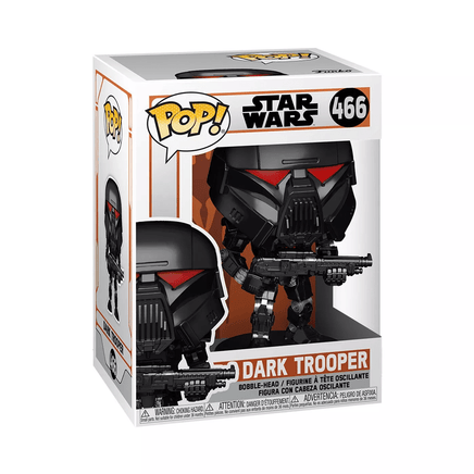 Funko POP! Star Wars: The Mandalorian - Dark Trooper (Battle) Vinyl Figure #466 - The Mage's Emporium Shumi Toys & Gifts Shopify Collective Shumi Toys & Gifts Used English POP! Vinyl Japanese Style Comic Book