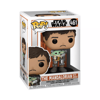 Funko POP! Star Wars: The Mandalorian - The Mandalorian with Grogu Vinyl Figure #461 - The Mage's Emporium Shumi Toys & Gifts Shopify Collective Shumi Toys & Gifts Used English POP! Vinyl Japanese Style Comic Book