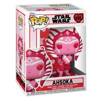 Funko POP! Star Wars: Valentines - Ahsoka Vinyl Figure #496 - The Mage's Emporium Shumi Toys & Gifts Shopify Collective Shumi Toys & Gifts Used English POP! Vinyl Japanese Style Comic Book