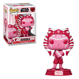 Funko POP! Star Wars: Valentines - Ahsoka Vinyl Figure #496 - The Mage's Emporium Shumi Toys & Gifts Shopify Collective Shumi Toys & Gifts Used English POP! Vinyl Japanese Style Comic Book