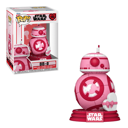 Funko POP! Star Wars: Valentines - BB - 8 Vinyl Figure #590 - The Mage's Emporium Shumi Toys & Gifts Shopify Collective Shumi Toys & Gifts Used English POP! Vinyl Japanese Style Comic Book
