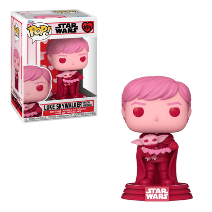 Funko POP! Star Wars: Valentines - Luke and Grogu Vinyl Figure #494 - The Mage's Emporium Shumi Toys & Gifts Shopify Collective Shumi Toys & Gifts Used English POP! Vinyl Japanese Style Comic Book