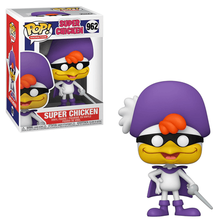 Funko POP! Super Chicken - Super Chicken Vinyl Figure #962 - The Mage's Emporium Shumi Toys & Gifts Shopify Collective Shumi Toys & Gifts Used English POP! Vinyl Japanese Style Comic Book