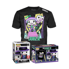 Funko POP! & Tee: Batman 1989 - The Joker with Megaphone (Metallic) Alliance Entertainment Exclusive - Size Small - The Mage's Emporium Shumi Toys & Gifts Shopify Collective Shumi Toys & Gifts Used English Exclusives Japanese Style Comic Book