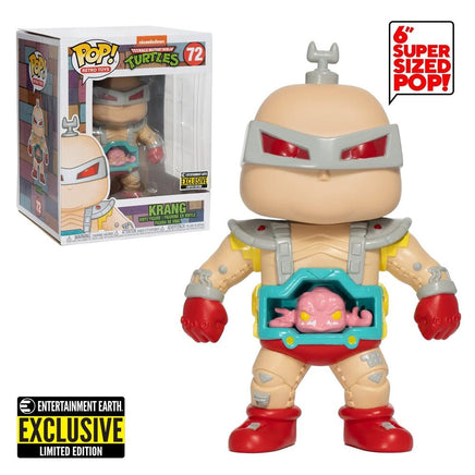 Funko POP! Teenage Mutant Ninja Turtles - Krang 6 - Inch Vinyl Figure #72 Entertainment Earth Exclusive - The Mage's Emporium Shumi Toys & Gifts Shopify Collective Shumi Toys & Gifts Used English Exclusives Japanese Style Comic Book