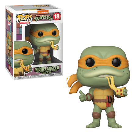 Funko POP! Teenage Mutant Ninja Turtles - Michelangelo Vinyl Figure #18 - The Mage's Emporium Shumi Toys & Gifts Shopify Collective Shumi Toys & Gifts Used English POP! Vinyl Japanese Style Comic Book