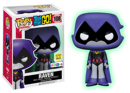 Funko Pop Television: Teen Titans - Purple Raven Glow in the Dark #108 - The Mage's Emporium Ralphie's Funhouse Ralphie's Funhouse Shopify Collective Used English Japanese Style Comic Book