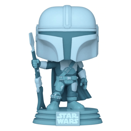 Funko POP! The Mandalorian - The Mandalorian Hologram (Glow in the Dark) Vinyl Figure #345 Entertainment Earth Exclusive - The Mage's Emporium Shumi Toys & Gifts Shopify Collective Shumi Toys & Gifts Used English Exclusives Japanese Style Comic Book