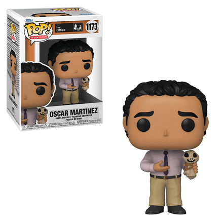 Funko POP! The Office - Oscar with Scarecrow Doll Vinyl Figure #1173 - The Mage's Emporium Shumi Toys & Gifts Shopify Collective Shumi Toys & Gifts Used English POP! Vinyl Japanese Style Comic Book
