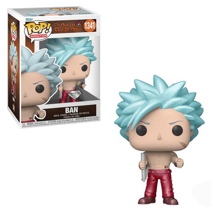 Funko POP! The Seven Deadly Sins - Ban (Diamond Collection) Vinyl Figure #1341 PX Exclusive - The Mage's Emporium Shumi Toys & Gifts Shopify Collective Shumi Toys & Gifts Used English Exclusives Japanese Style Comic Book