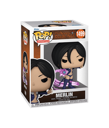 Funko POP! The Seven Deadly Sins - Merlin Vinyl Figure #1499 - The Mage's Emporium Shumi Toys & Gifts Shopify Collective Shumi Toys & Gifts Used English POP! Vinyl Japanese Style Comic Book