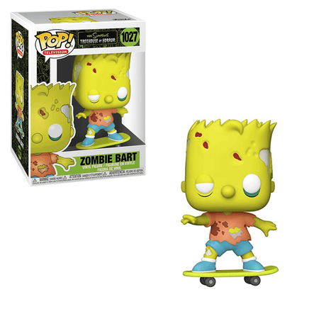 Funko POP! The Simpsons - Zombie Bart Vinyl Figure #1027 - The Mage's Emporium Shumi Toys & Gifts Shopify Collective Shumi Toys & Gifts Used English POP! Vinyl Japanese Style Comic Book