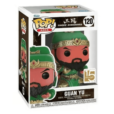Funko POP! Three Kingdoms - Guan Yu Vinyl Figure #120 MindStyle Exclusive - The Mage's Emporium Shumi Toys & Gifts Shopify Collective Shumi Toys & Gifts Used English Exclusives Japanese Style Comic Book