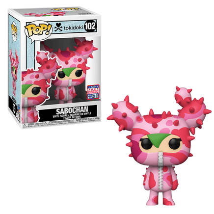 Funko POP! Tokidoki - Sabochan Vinyl Figure #102 2021 Summer Convention Exclusive - The Mage's Emporium Shumi Toys & Gifts Shopify Collective Shumi Toys & Gifts Used English Exclusives Japanese Style Comic Book