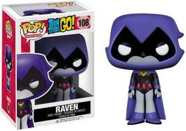Funko POP TV: Teen Titans Go! - Raven #108 - The Mage's Emporium Ralphie's Funhouse Ralphie's Funhouse Shopify Collective Used English Japanese Style Comic Book
