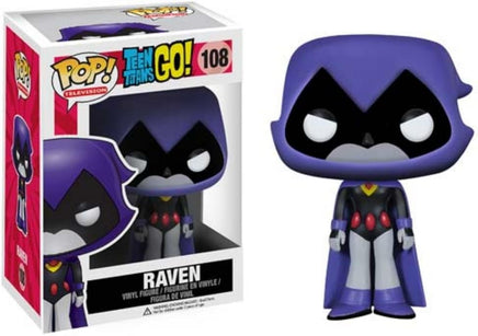 Funko POP TV: Teen Titans Go! - Raven #108 - The Mage's Emporium Ralphie's Funhouse Ralphie's Funhouse Shopify Collective Used English Japanese Style Comic Book