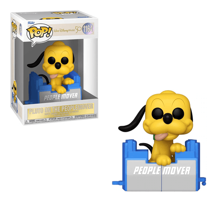 Funko POP! Walt Disney World 50th - Pluto on the People Mover Vinyl Figure #1164 - The Mage's Emporium Shumi Toys & Gifts Shopify Collective Shumi Toys & Gifts Used English POP! Vinyl Japanese Style Comic Book