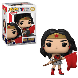 Funko POP! Wonder Woman 80th - Wonder Woman Superman: Red Son Vinyl Figure #392 - The Mage's Emporium Shumi Toys & Gifts Shopify Collective Shumi Toys & Gifts Used English POP! Vinyl Japanese Style Comic Book