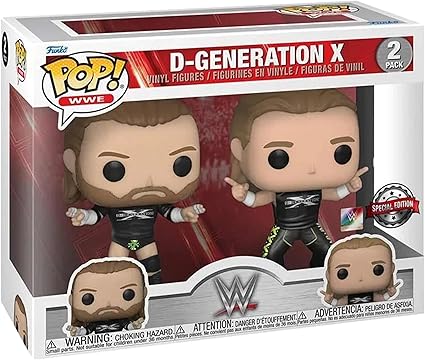 Funko Pop! WWE: D - Generation X - 2pk Vinyl Figure (Walmart Exclusive) - The Mage's Emporium Ralphie's Funhouse Ralphie's Funhouse Shopify Collective Used English Japanese Style Comic Book