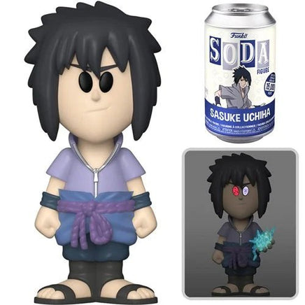 Funko Soda: Naruto Sasuke Uchiha Funko Soda Vinyl Figure with 1 in 6 Chance at Chase - The Mage's Emporium Ralphie's Funhouse Ralphie's Funhouse Shopify Collective Used English Japanese Style Comic Book