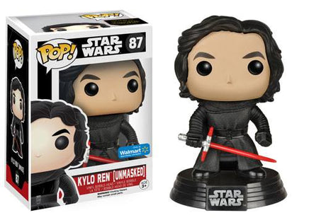 Funko Star Wars: The Force Awakens Pop! Unmasked Kylo Ren 87 Vinyl Bobble - Head - The Mage's Emporium Ralphie's Funhouse Ralphie's Funhouse Shopify Collective Used English Japanese Style Comic Book