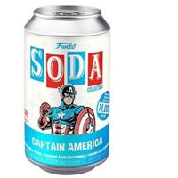 Funko Vinyl Soda Figure - Limited Edition - Marvel Captain America - The Mage's Emporium ToyShnip Shopify Collective ToyShnip Used English Action Figure Japanese Style Comic Book