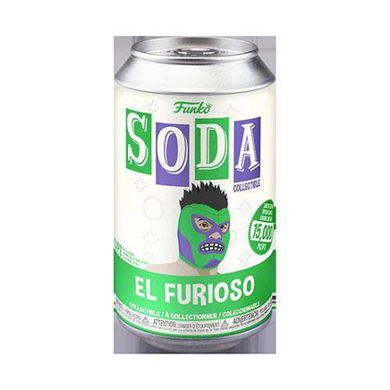 Funko Vinyl Soda Figure - Limited Edition - Marvel Lachadores - El Furioso (Hulk) - The Mage's Emporium ToyShnip Shopify Collective ToyShnip Used English Action Figure Japanese Style Comic Book