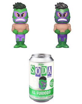 Funko Vinyl SODA: Luchadores - Hulk Vinyl Figure - The Mage's Emporium Shumi Toys & Gifts Shopify Collective Shumi Toys & Gifts Used English Vinyl SODA Japanese Style Comic Book