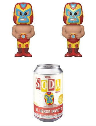 Funko Vinyl SODA: Luchadores - Iron Man Vinyl Figure - The Mage's Emporium Shumi Toys & Gifts Shopify Collective Shumi Toys & Gifts Used English Vinyl SODA Japanese Style Comic Book