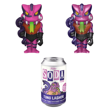Funko Vinyl SODA: MOTU - Tung Lashor Vinyl Figure - The Mage's Emporium Shumi Toys & Gifts Shopify Collective Shumi Toys & Gifts Used English Vinyl SODA Japanese Style Comic Book