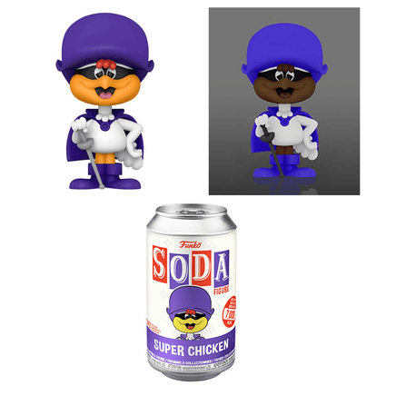 Funko Vinyl SODA: Super Chicken - Super Chicken Vinyl Figure - The Mage's Emporium Shumi Toys & Gifts Shopify Collective Shumi Toys & Gifts Used English Vinyl SODA Japanese Style Comic Book