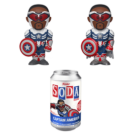 Funko Vinyl SODA: The Falcon and the Winter Soldier - Captain Falcon Vinyl Figure - The Mage's Emporium Shumi Toys & Gifts Shopify Collective Shumi Toys & Gifts Used English Vinyl SODA Japanese Style Comic Book