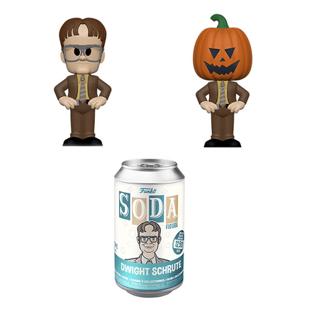 Funko Vinyl SODA: The Office - Dwight with Pumpkinhead Vinyl Figure - The Mage's Emporium Shumi Toys & Gifts Shopify Collective Shumi Toys & Gifts Used English Vinyl SODA Japanese Style Comic Book