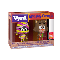 Funko VYNL: AD Icons: Monster Cereals - Yummy Mummy and Fruit Brute Vinyl Figures 2018 Summer Convention Exclusive - The Mage's Emporium Shumi Toys & Gifts Shopify Collective Shumi Toys & Gifts Used English VYNL. Japanese Style Comic Book