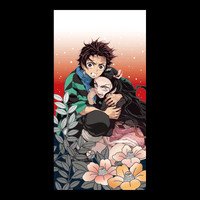 FuRyu: Demon Slayer: Kimetsu no Yaiba - Bath Towel 1 - Tanjiro & Nezuko - The Mage's Emporium Shumi Toys & Gifts Shopify Collective Shumi Toys & Gifts Used English Bath Towel Japanese Style Comic Book