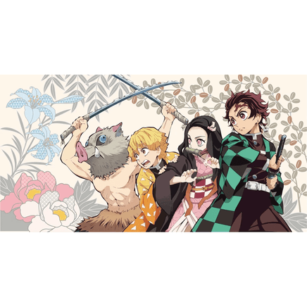 FuRyu: Demon Slayer: Kimetsu no Yaiba - Bath Towel 1 - Tanjiro & Nezuko & Zenitsu & Inosuke - The Mage's Emporium Shumi Toys & Gifts Shopify Collective Shumi Toys & Gifts Used English Bath Towel Japanese Style Comic Book