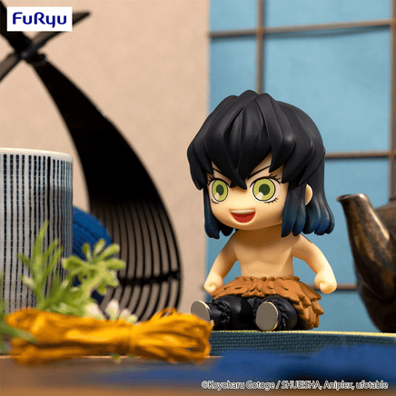 FuRyu: Demon Slayer: Kimetsu no Yaiba - Hashibira Inosuke Sumiko Potetto Figure - The Mage's Emporium Shumi Toys & Gifts Shopify Collective Shumi Toys & Gifts Used English Prize Japanese Style Comic Book