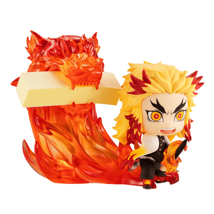 FuRyu: Demon Slayer: Kimetsu no Yaiba - Kyojuro Rengoku Hold Figure - The Mage's Emporium Shumi Toys & Gifts Shopify Collective Shumi Toys & Gifts Used English Prize Japanese Style Comic Book