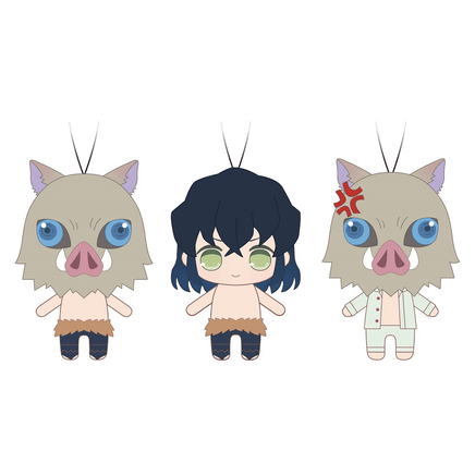 FuRyu: Demon Slayer: Kimetsu no Yaiba - Toy Plush Set Vol. 4 - Inosuke Hasibira - The Mage's Emporium Shumi Toys & Gifts Shopify Collective Shumi Toys & Gifts Used English Plush Japanese Style Comic Book